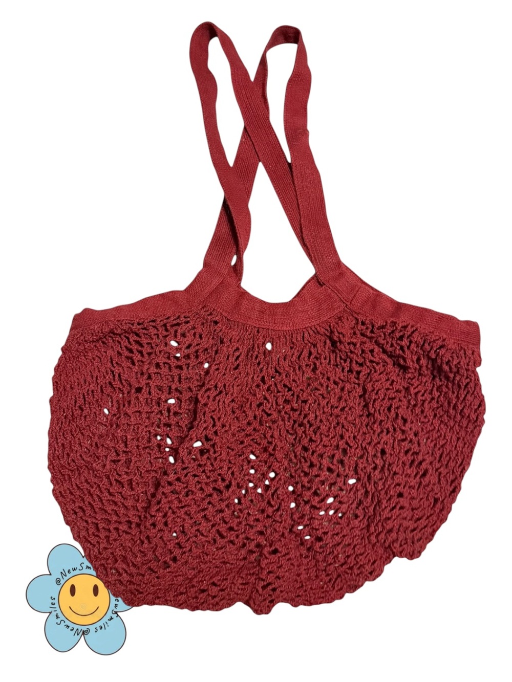 Now Designs ~Mesh Tote Bag ~ Crochet ~ Beach / Tote Bag ~ Comfortable Straps